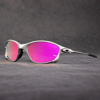 Polarized Sport Sunglasses with Aluminum Frame – UV400 Protection for Driving, Cycling & Outdoor Activities