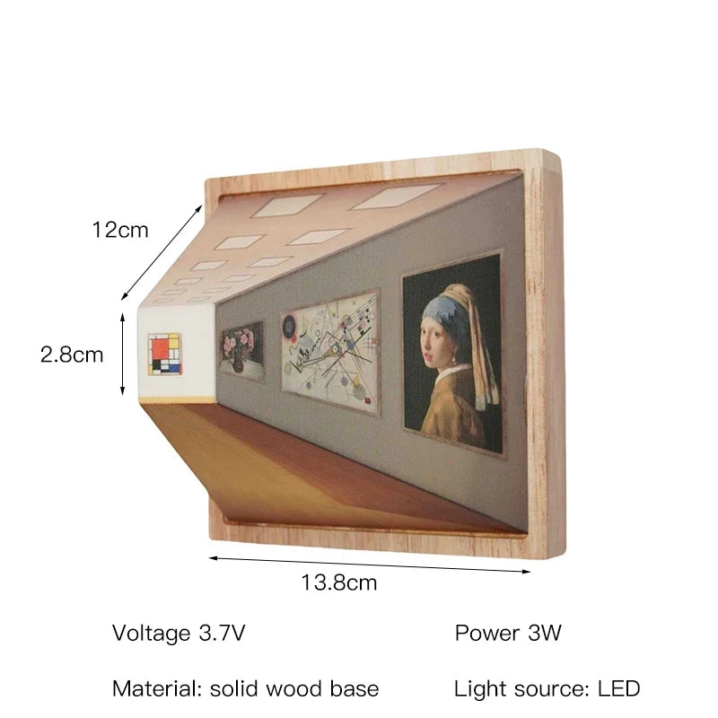 Dimensio™ - 3D Wall Art Lamp
