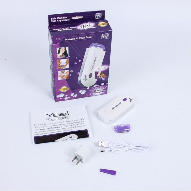 Gentle Touch Hair Remover for Face & Body – USB Rechargeable Skin-Safe Trimmer for Women