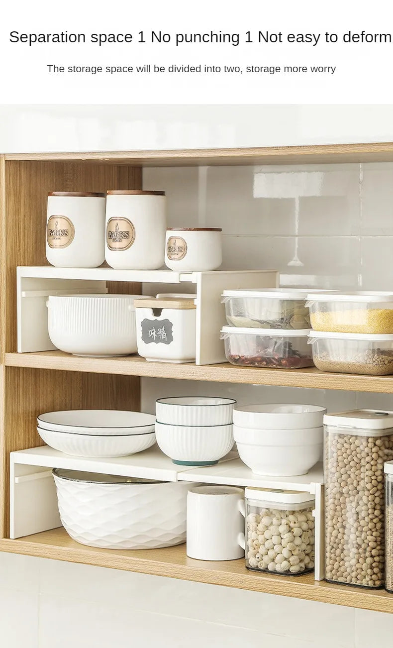 ORGASPACE – Expandable Kitchen Storage Organizer