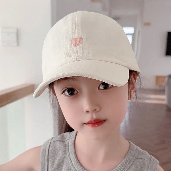 SUNHEART CAP – Lightweight kids baseball cap with breathable summer comfort