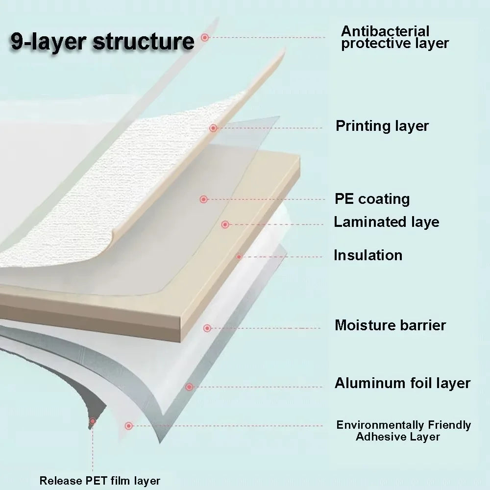 3D Foam Wall Covering Self-Adhesive Fabric-Look Panels Peel and Stick Waterproof Textured Decor for Bedroom Living Room DIY Renovation Rente