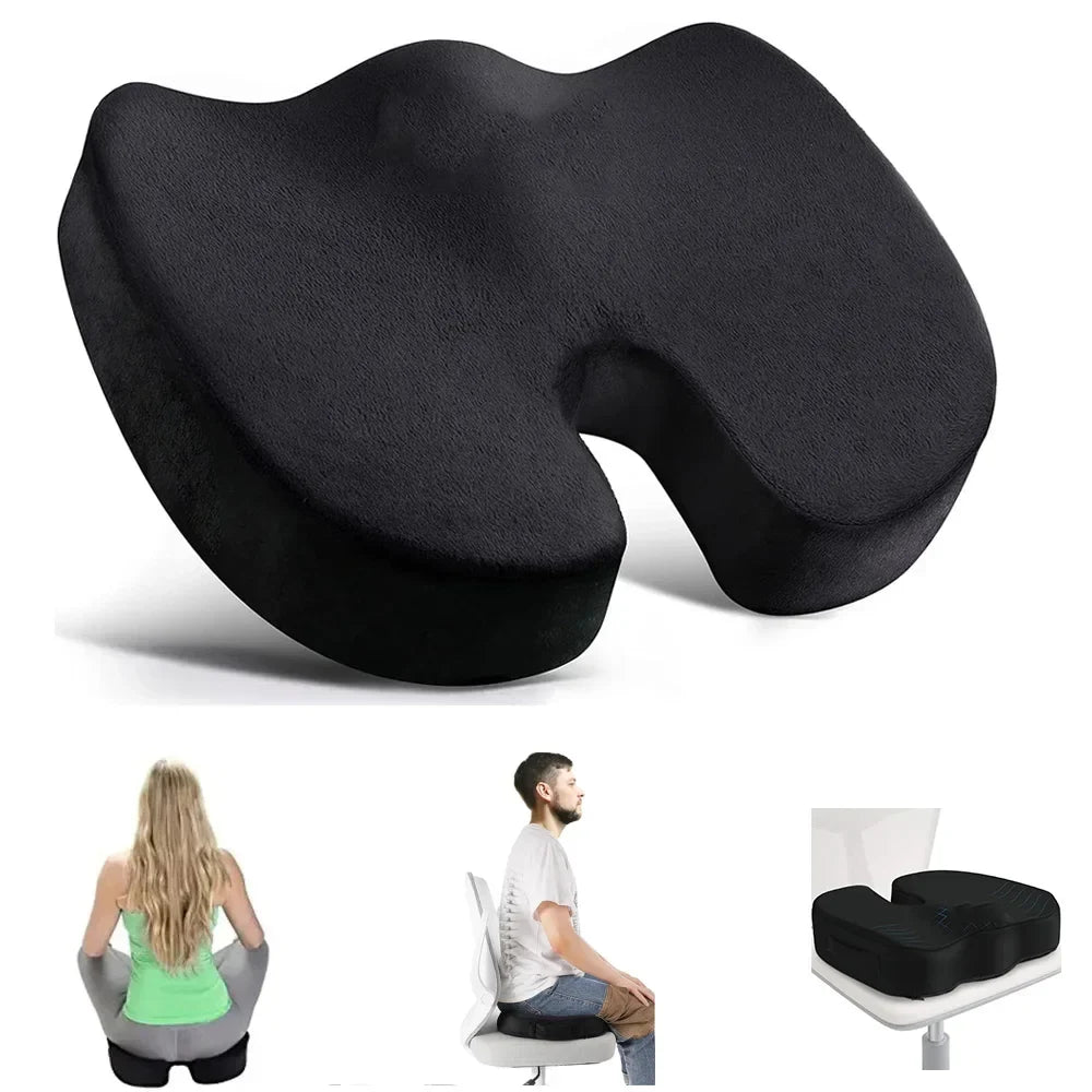 POSTURELAX – Memory Foam Seat Support Cushion