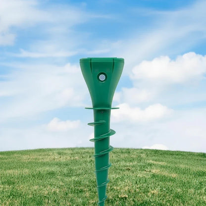 GroundGuard Repeller - Solar Mole Repellent - Garden Style - Silent Protection
