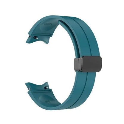 Silicone Sport Strap for Samsung Galaxy Watch 4, 5, 6 – Adjustable Quick-Release Wristband, Sweat-Resistant & Waterproof, Multiple Colors