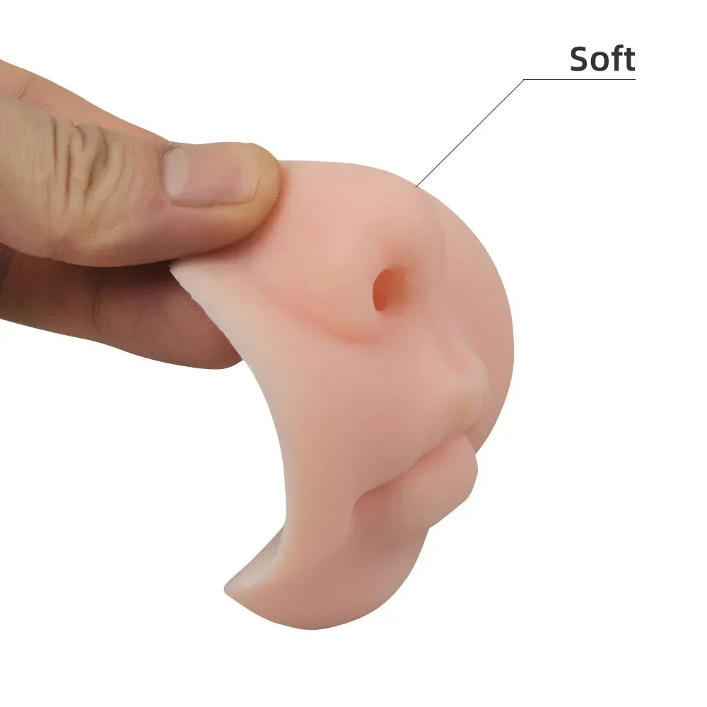 Silicone Nose Novelty Dispenser for Bathroom Pranks & Gag Gifts – Squeeze Fun Decor Wall Mount Joke Accessory for Kitchen Guest Surprise