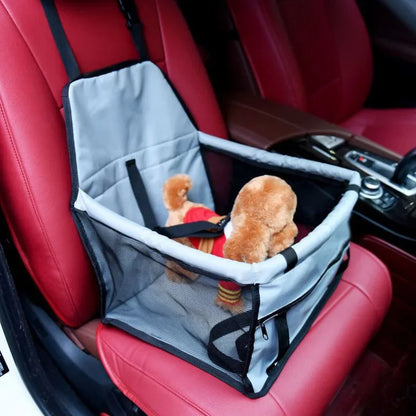 Pet Travel Comfort | Water-Resistant Car Seat Cover for Dogs & Cats with Easy Clean Fabric | Universal Fit for Safe Rides
