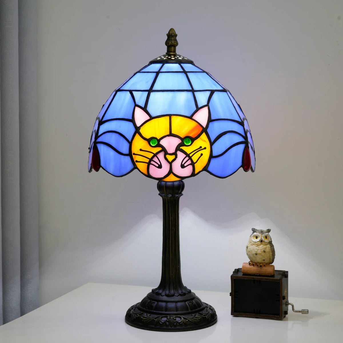 MystiCat™ Tiffany Lamp