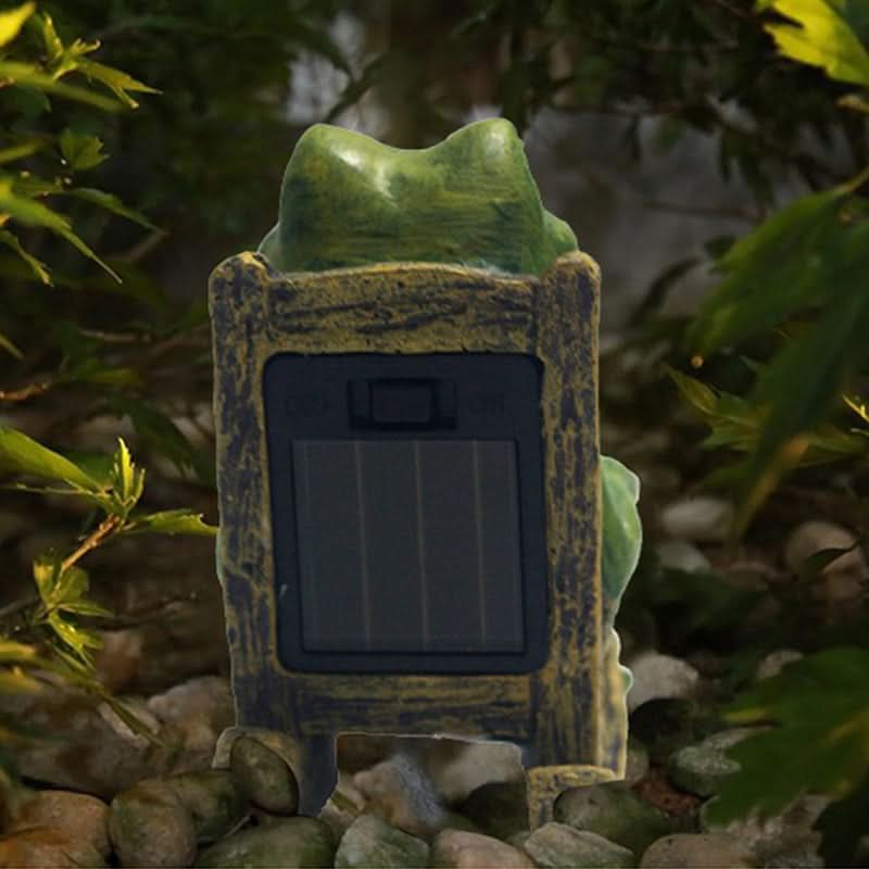 FROGLIVA – Solar Frog Garden Light for Outdoor Decor