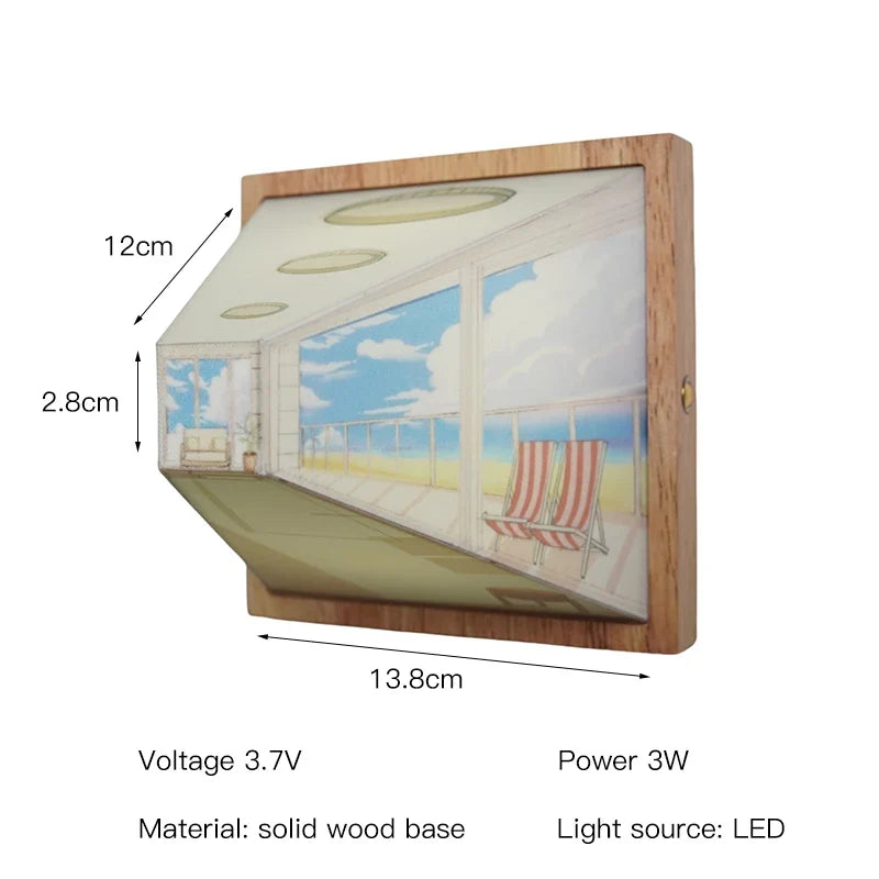 Dimensio™ - 3D Wall Art Lamp