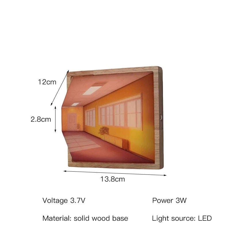 Dimensio™ - 3D Wall Art Lamp