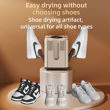 QuickDry | Six-Arm Electric Shoe Dryer with Rapid Heating Technology | Foldable Design for Convenient Use