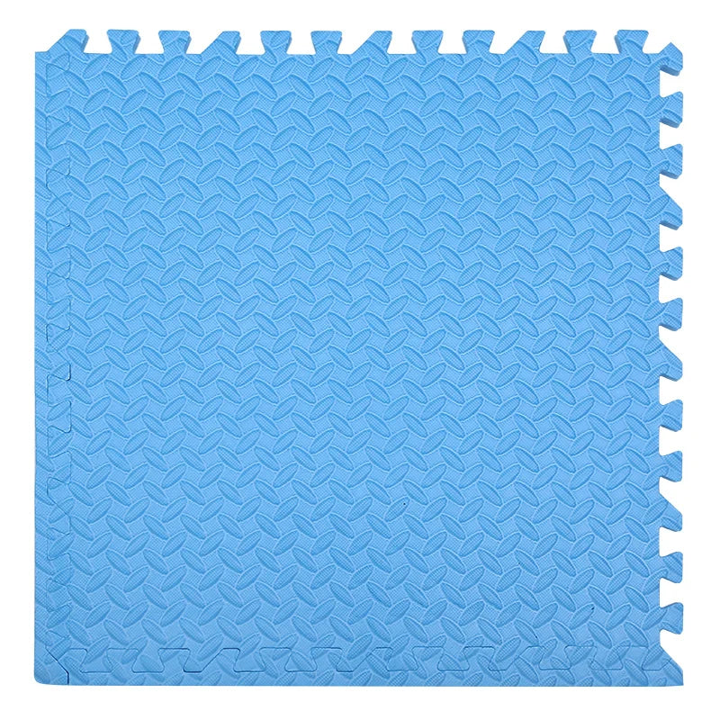 Interlocking Foam Floor Tiles 12x12 Inch Non-Slip Cushioned Baby Crawling Mat for Nursery Playroom Kids Activity Area Water-Resistant EVA Pu