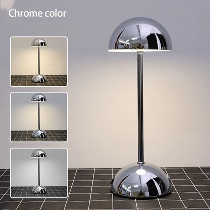 LED Touch Table Lamp with USB Rechargeable Battery and 3 Lighting Colors