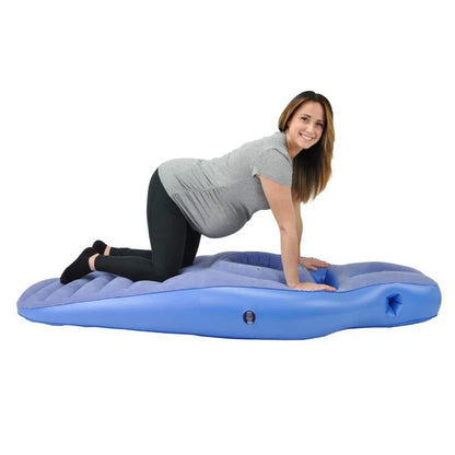 Inflatable Maternity Support Pillow for Pregnancy & Postpartum Relief – Full Body Cushion for Sleep, Yoga & Back Pain