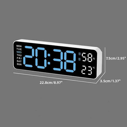 MINIMALUXE – USB LED Clock for Elegant Modern Interiors