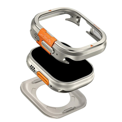 Rugged Metal Bumper Case for Apple Watch Ultra & Series 11/10 – Precision-Fit Display Guard