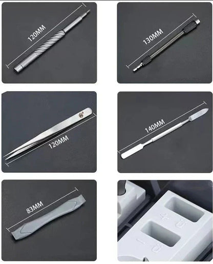 Precision Screwdriver Kit 128-Piece Set for Electronics Repair Home DIY Workshop Appliance Maintenance Phone Laptop Computer Toolkit