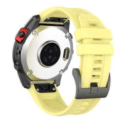 Silicone Fitness Watch Strap Replacement Band Compatible with Fenix, Instinct & Venu | Quick-Release Pin | Sweat-Resistant | For Outdoor