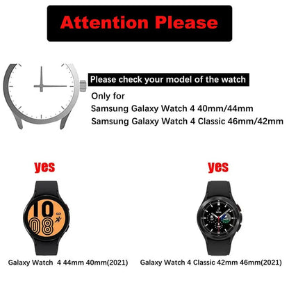 Leather & Steel Smartwatch Strap for Galaxy Watch 5 – Adjustable Wristband in Multiple Finishes