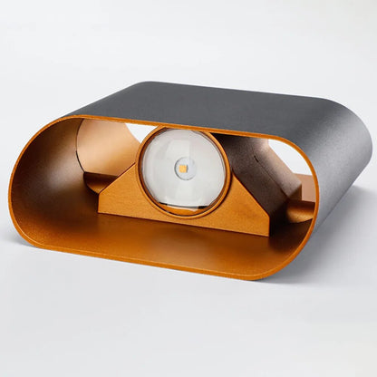 LED Outdoor Wall Sconce Weatherproof Up Down Light Aluminum Fixture for Patio Entry Garage Commercial Exterior Lighting