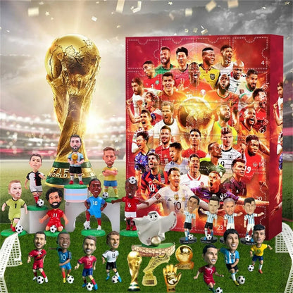 Soccer Advent Calendar | Unique Countdown with Daily Toys | 24-Day Family Fun for Kids