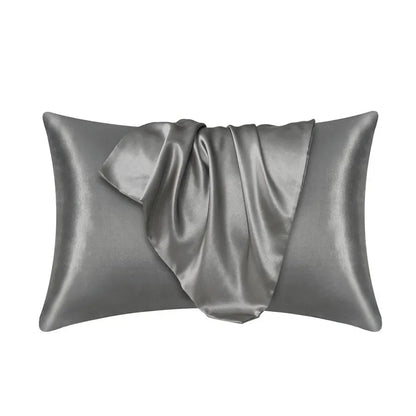 Pure Mulberry Silk Pillowcase 20×28 Inch Gold Standard Pillow Cover for Hair & Skin Care Cooling Breathable Bedroom Sleep Accessory Anti-Fri