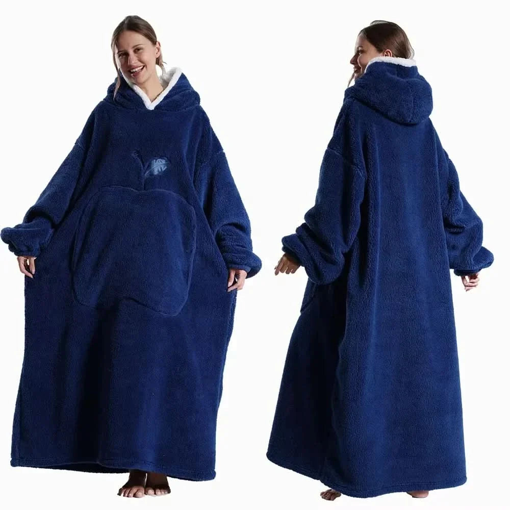 HOODSNUG – Hooded Wearable Blanket for Cozy Comfort
