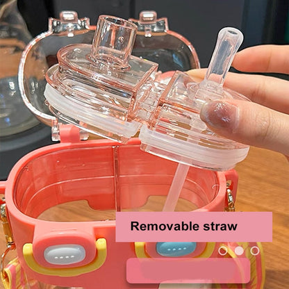 Hydration Buddy | Kids Water Bottle with Double-Bin Design | Eco-Friendly & Fun Hydration Solution