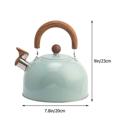 STEAMORA – 2.5L Whistling Kettle Stainless Steel Heat Resistant Handle