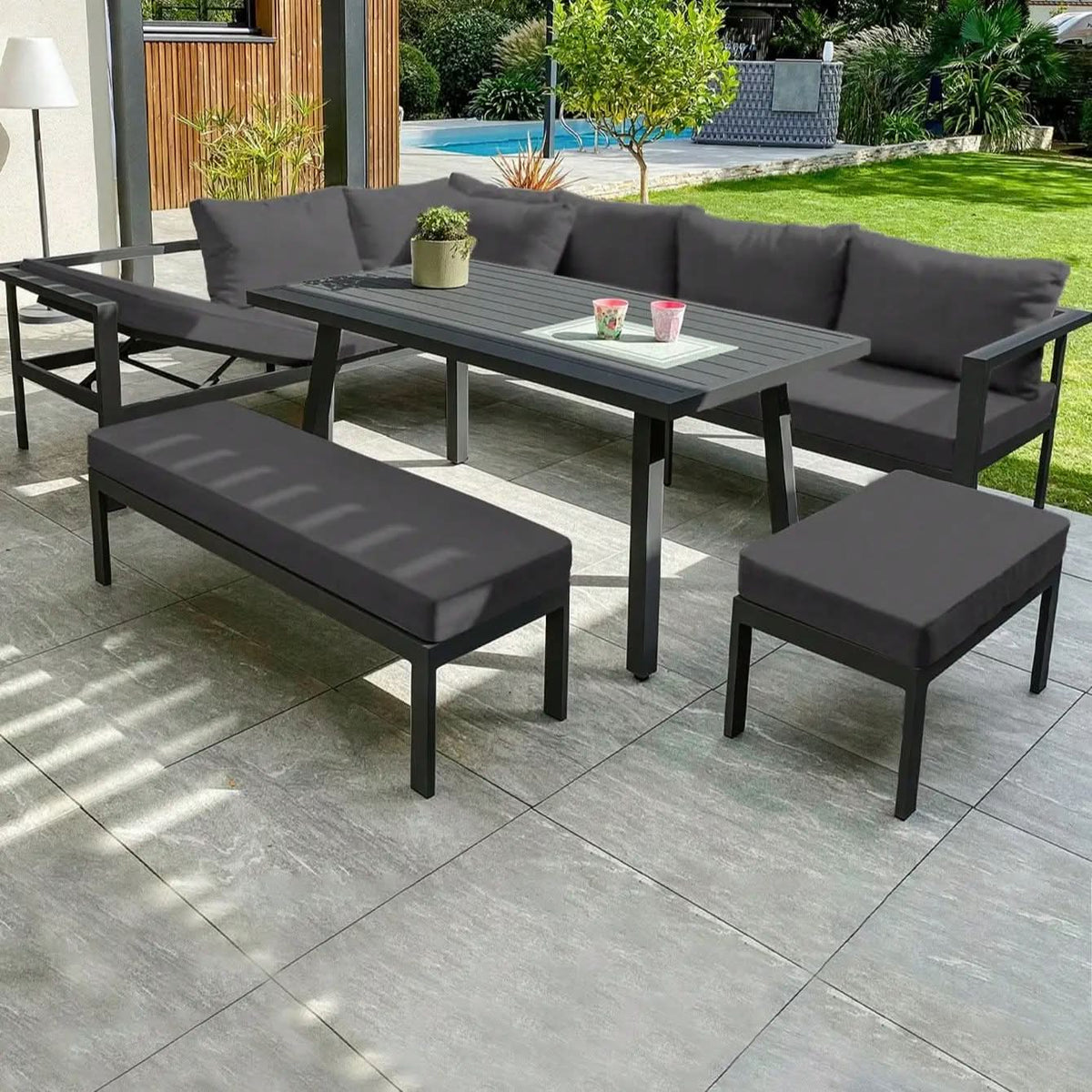 PALMFLOW – Non-Slip Cushion Covers for Patio Furniture Protection