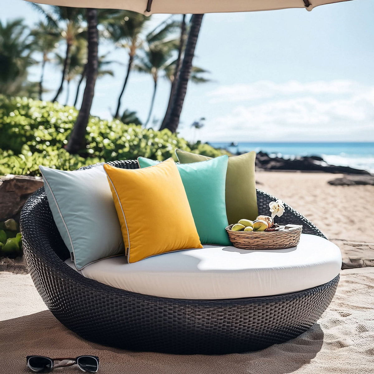 WHITELIVA – Decorative Cushion Covers for Patio & Garden Spaces
