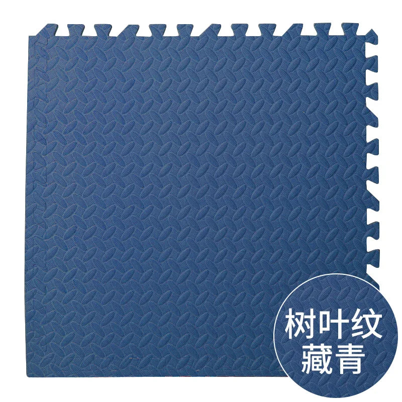 Interlocking Foam Floor Tiles 12x12 Inch Non-Slip Cushioned Baby Crawling Mat for Nursery Playroom Kids Activity Area Water-Resistant EVA Pu