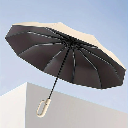 Sun Umbrella with UPF50 UV Protection, Compact UV Umbrella for Travel and Rain, Lightweight Windproof Mini Umbrella