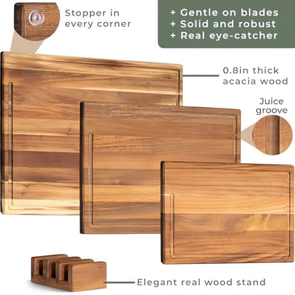 PREPSTACK – Rectangular Board Set for Neat Everyday Storage