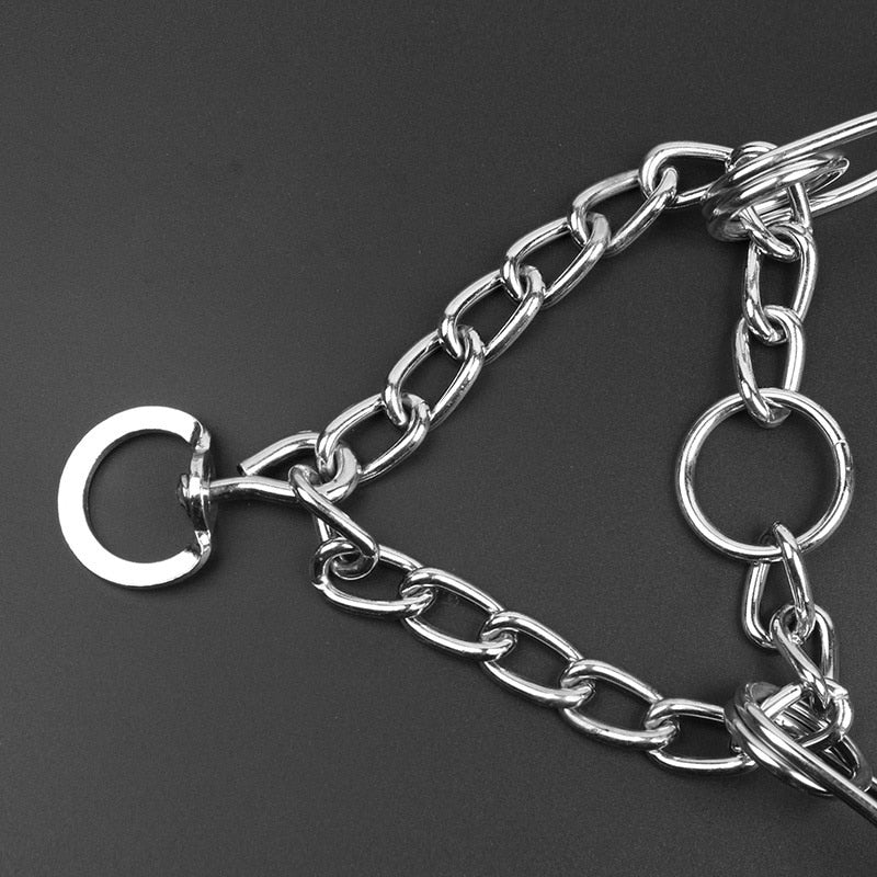 Prong Training Collar for Dogs with Rubber-Tipped Pins – Adjustable No-Pull Design for Leash Training & Behavior Control