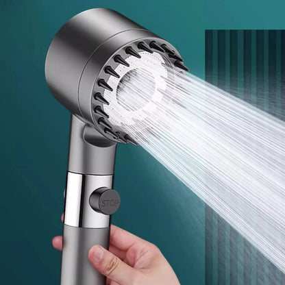 Handheld Showerhead with Built-In Water Filter & Massage Spray Settings for Bathroom Upgrades and Daily Wellness