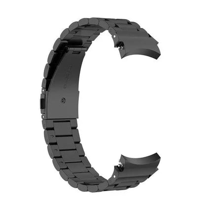 Stainless Steel Watch Band for Samsung Galaxy Watch 4 & 5 – Quick-Release Metal Strap with Adjustable Links, Compatible with 40mm 44mm
