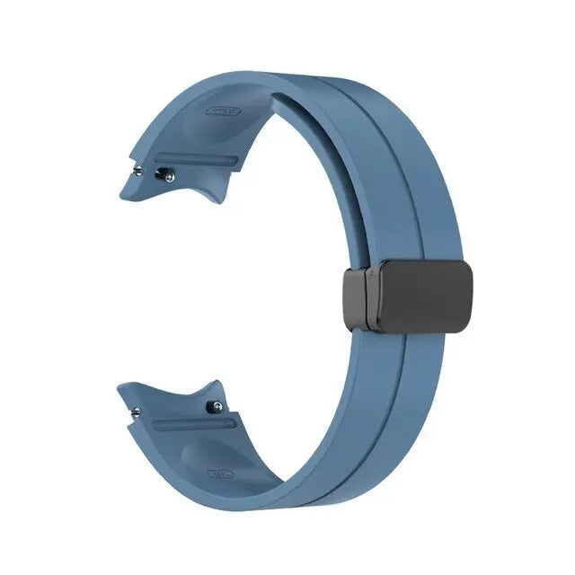 Silicone Sport Strap for Samsung Galaxy Watch 4, 5, 6 – Adjustable Quick-Release Wristband, Sweat-Resistant & Waterproof, Multiple Colors