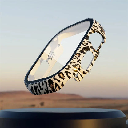 Protective Shell with Tempered Glass Screen Guard for 49mm Apple Watch Ultra Series – Full-Body Snap-On Design