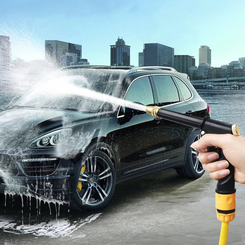 PowerFlow Nozzle - Water Spray Gun - Garden Style - Adjustable Jet