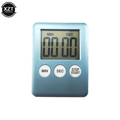 Countdown Timer Magnetic LCD 2.8 Inch Screen Alarm Clock Home Office Study Workout Productivity Tool Kitchen Baking Cooking Interval Trainin