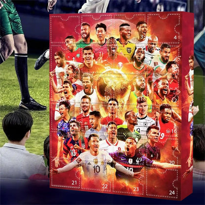 Soccer Advent Calendar | Unique Countdown with Daily Toys | 24-Day Family Fun for Kids