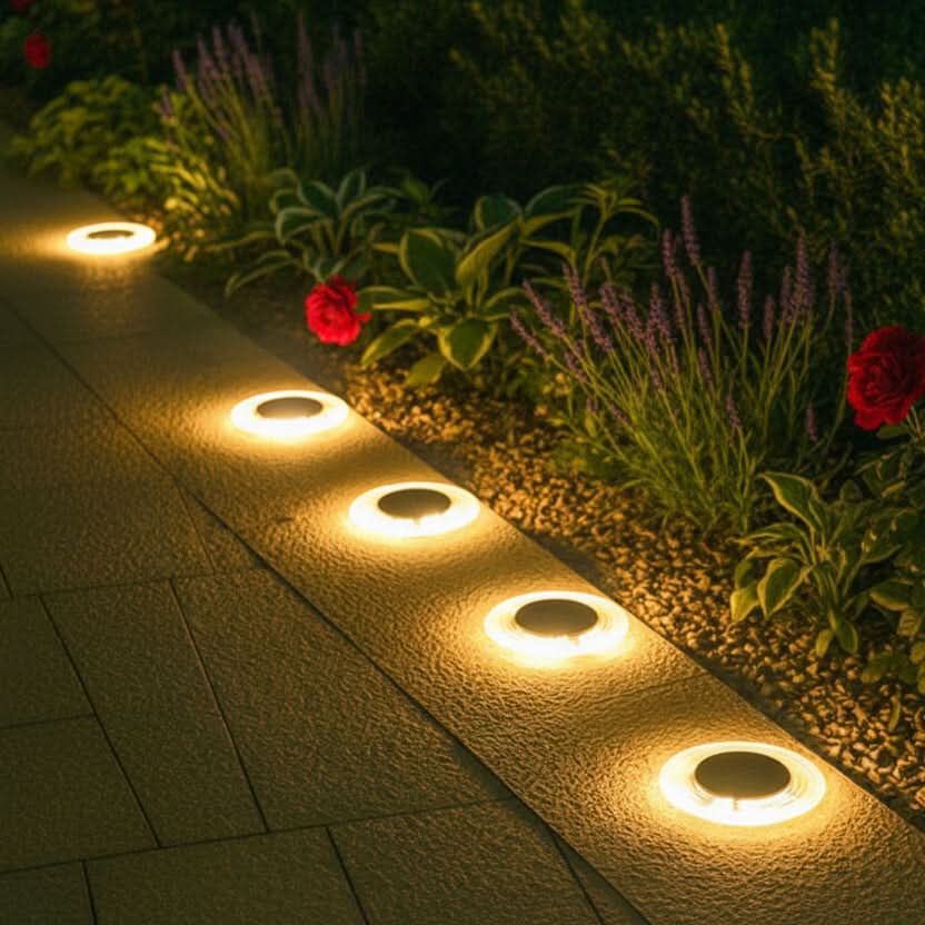 DUSKGLOW – Outdoor Solar Path Lights for Garden Ambience