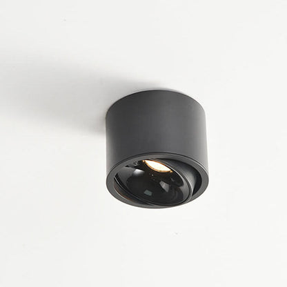 Swivel-Head LED Ceiling Spotlight in Aluminum Housing with Flush-Mount Design for Bedrooms, Kitchens & Hallways