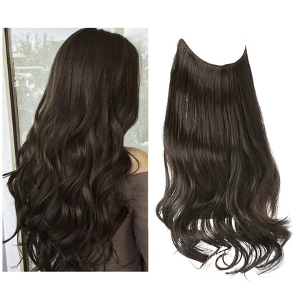 Clip-In Human Hair Extensions 100% Real Remy Hair Add Volume Length 14-18 Inches Heat Resistant Seamless Blend Natural Texture for Everyday