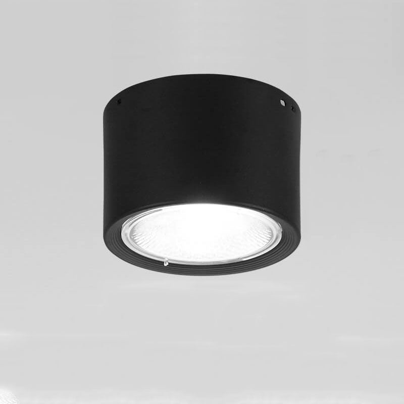 Low-Profile LED Ceiling Light 4.7 in Round Fixture 12W Contemporary Overhead Lighting for Bedrooms Hallways Home & Office Compact Surface-Mo