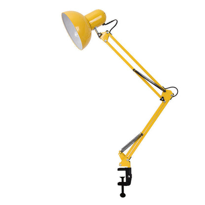 Sleek Metal Desk Lamp with E26 Socket for Bedroom, Office & Study – Adjustable Reading Light for Modern Interiors
