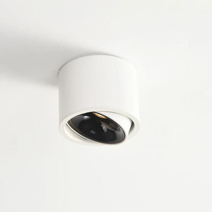 Swivel-Head LED Ceiling Spotlight in Aluminum Housing with Flush-Mount Design for Bedrooms, Kitchens & Hallways