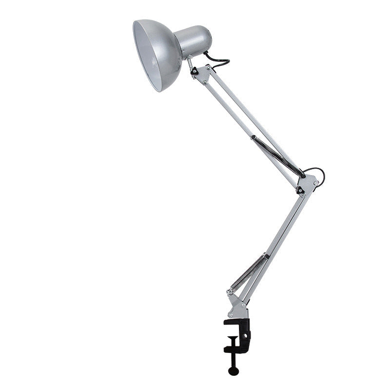 Metal Desk Lamp with E26 Socket for Bedside Reading and Office Task Lighting in Modern Homes